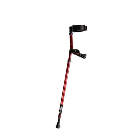 MILLENNIAL MEDICAL Millennial Medical MWD7000R Short In-Motion Forearm Crutch; Red MWD7000R